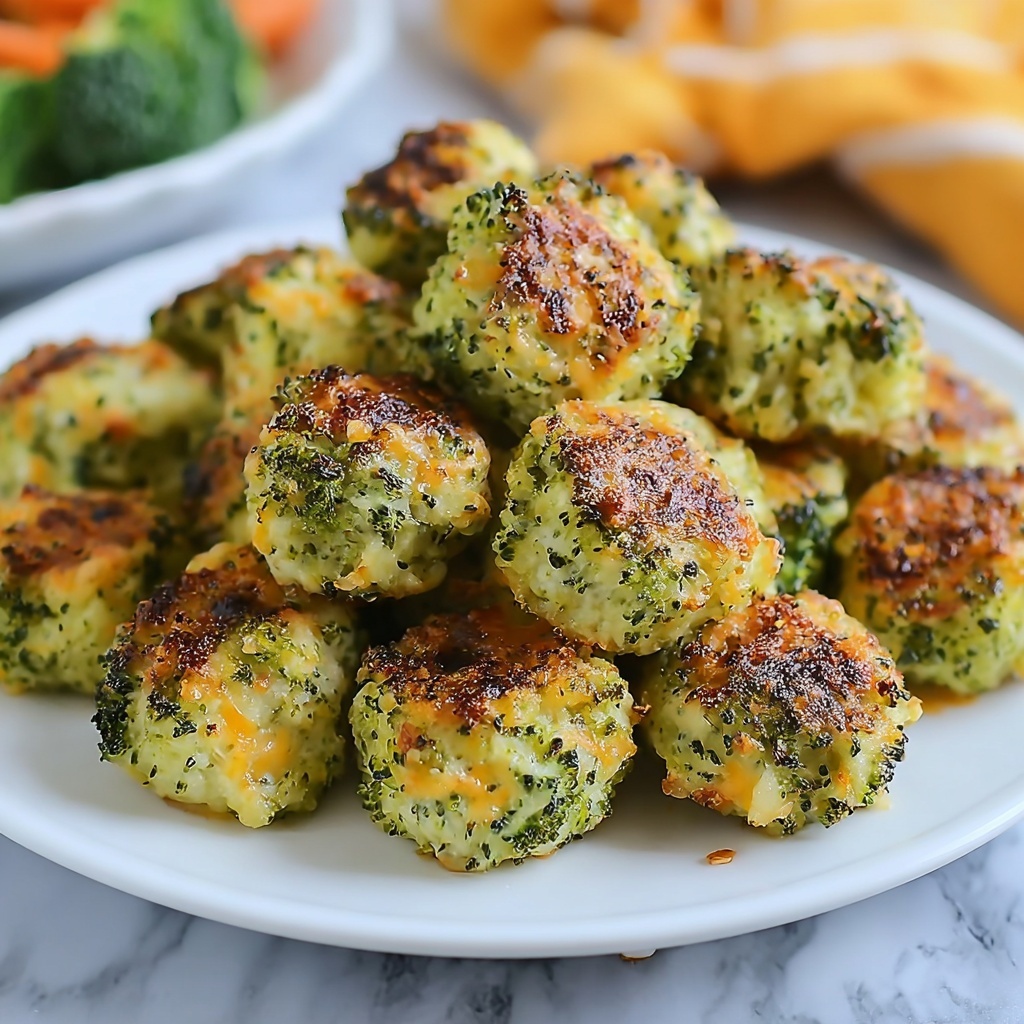 Baked Broccoli Cheese Balls Recipe - Recipe Image
