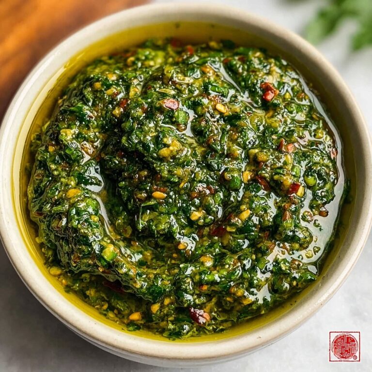 Chermoula (North African Cilantro Parsley Sauce) Recipe