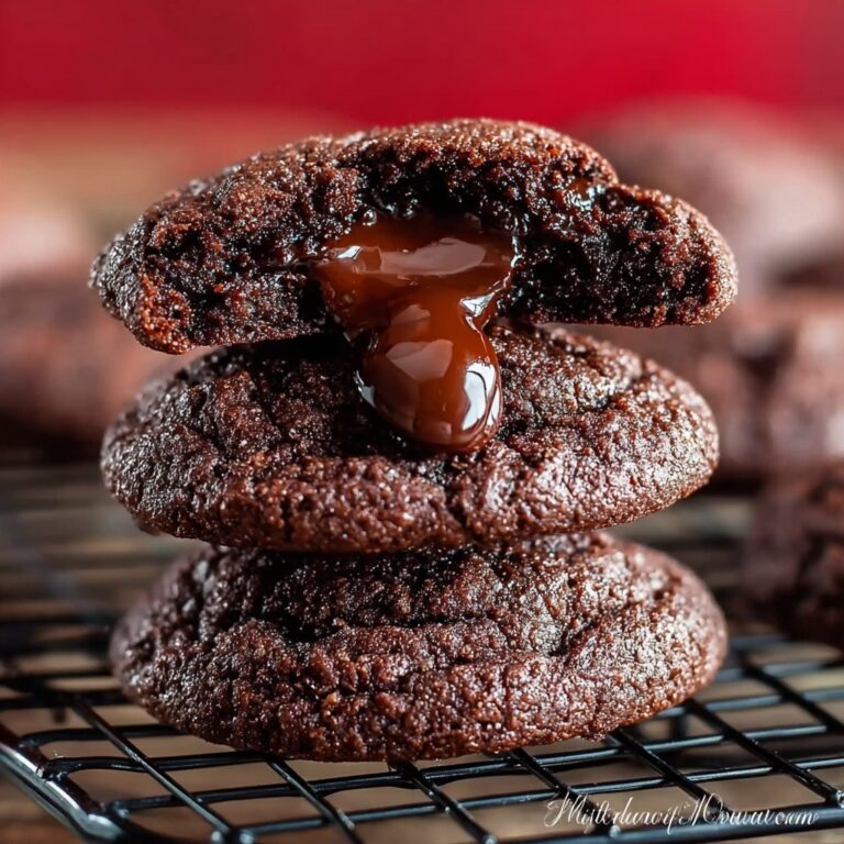 Indulgent Devil’s Food Cookies with Silky Ganache Delight Recipe