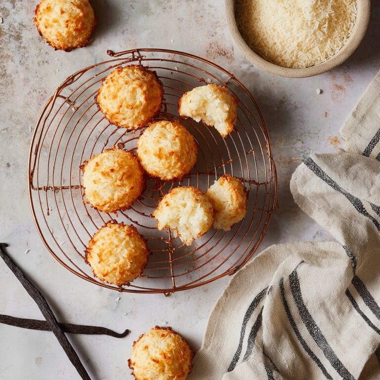 Coconut Macaroons (Without Condensed Milk) Recipe