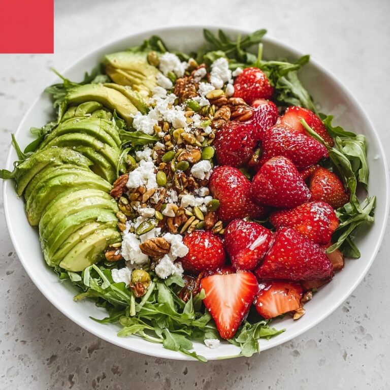 Strawberry Crunch Salad with Toasted Pistachios and Almonds Recipe
