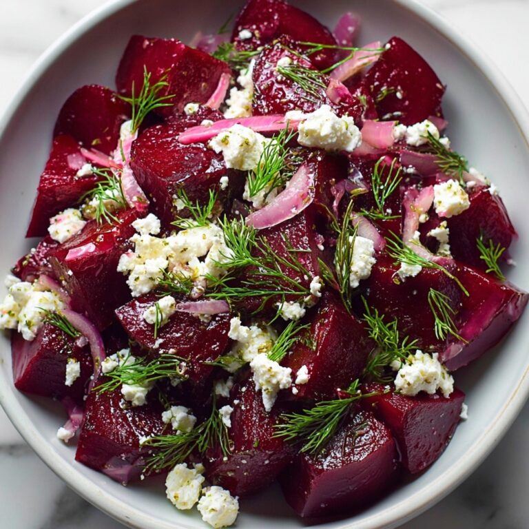 Beet Salad with Feta and Dill Recipe
