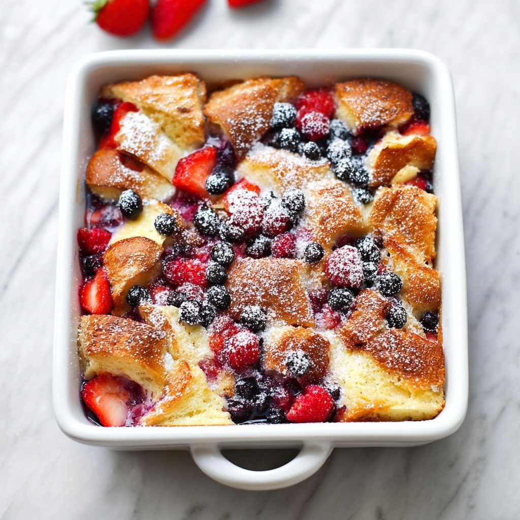 Berry Croissant Bake Recipe - Recipe Image