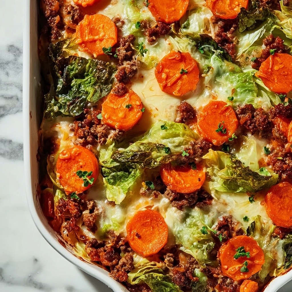 Ultimate Cabbage Hamburger Casserole for Cozy Dinners Recipe - Recipe Image