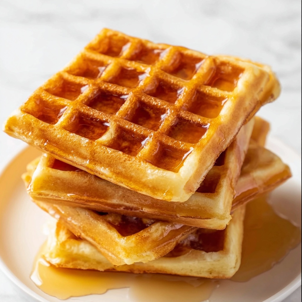 Easy Gluten-Free Oat Waffles Recipe - Recipe Image