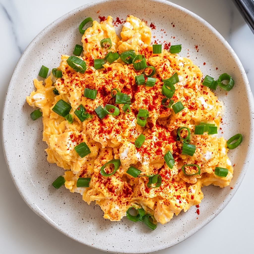 Gochujang Scrambled Eggs Recipe - Recipe Image