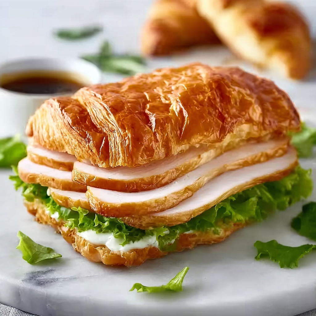 Croissant Party Sandwiches Recipe - Recipe Image