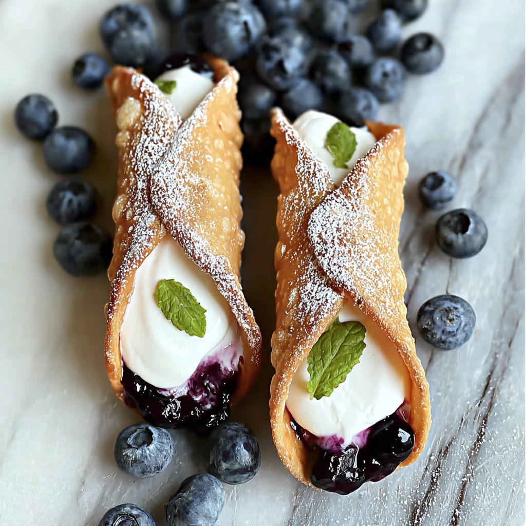 Delicious Blueberry Cheesecake Tacos for Your Summer Bliss Recipe - Recipe Image