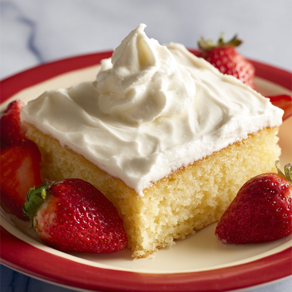 Semi-Homemade Tres Leches Cake Recipe - Recipe Image