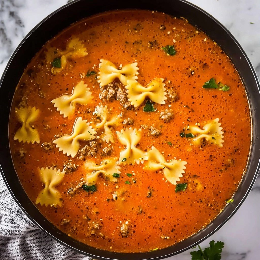 Italian Lasagna Soup Recipe - Recipe Image