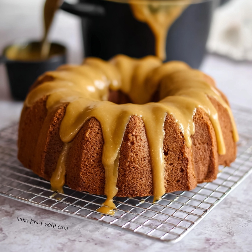 Caramel Apple Pound Cake Recipe - Recipe Image