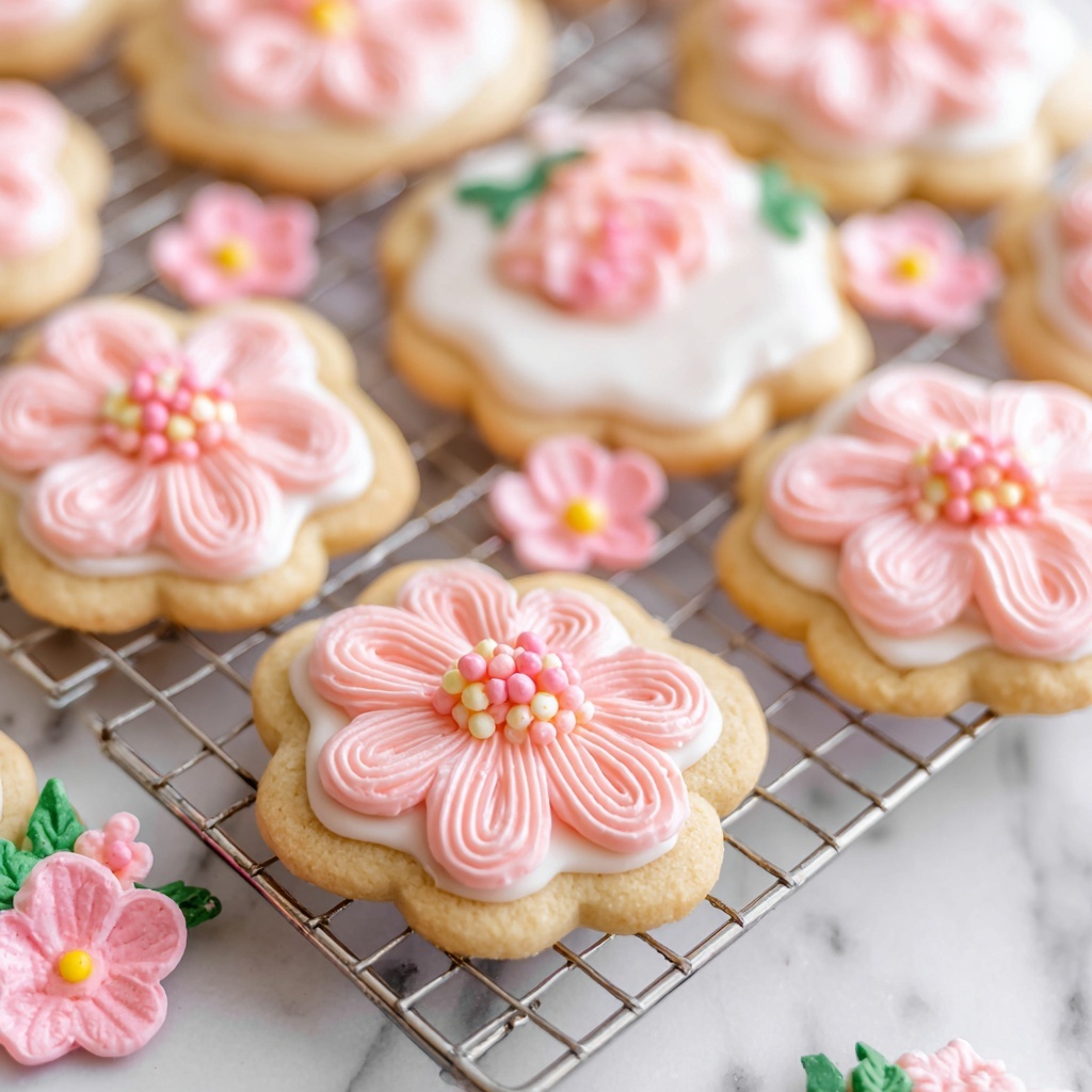 Cherry Blossom Cookies Recipe - Recipe Image