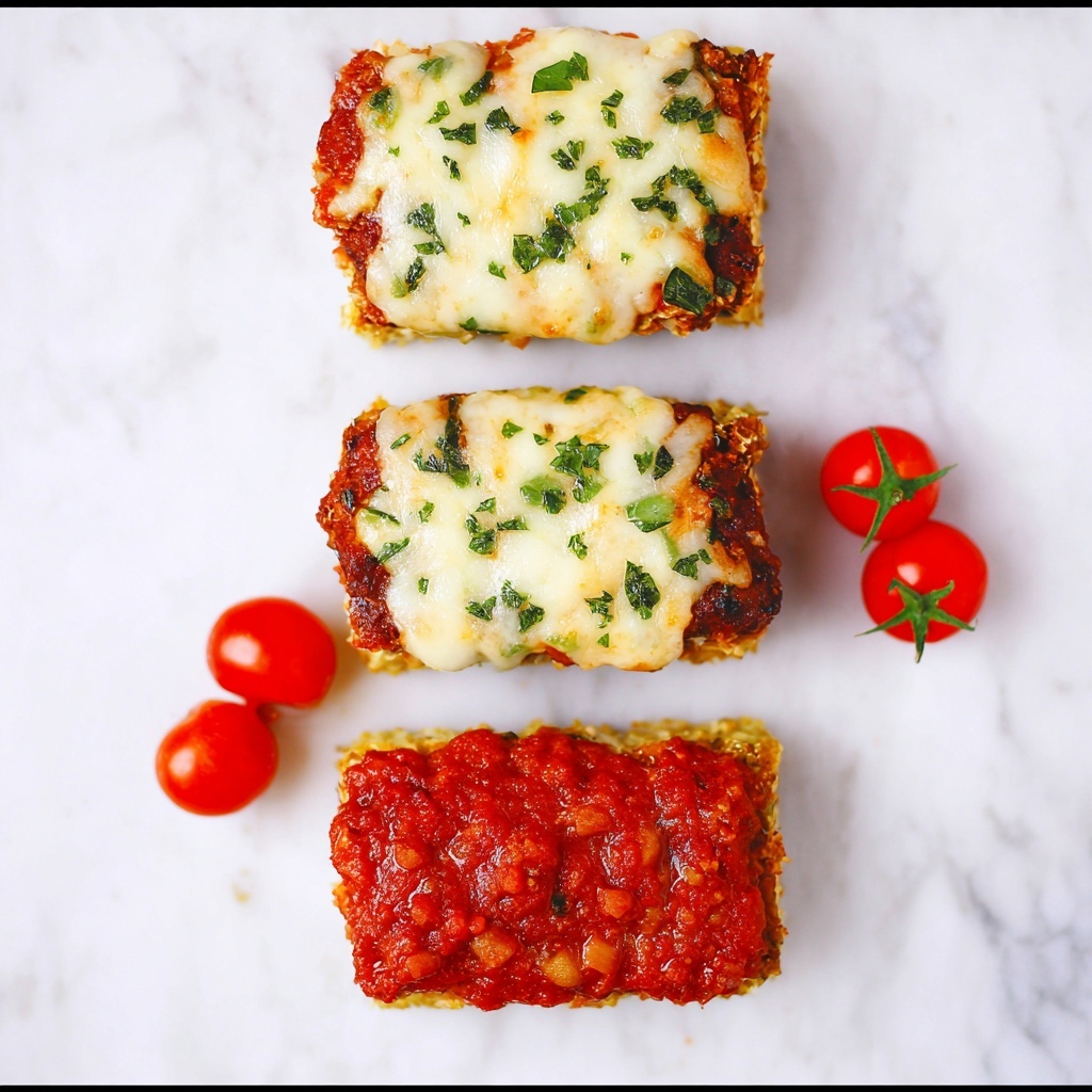 Mini Chicken Parmesan Meatloaves Recipe - Recipe Image