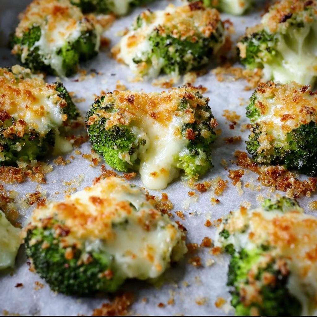 Smashed Broccoli with Parmesan Recipe - Recipe Image
