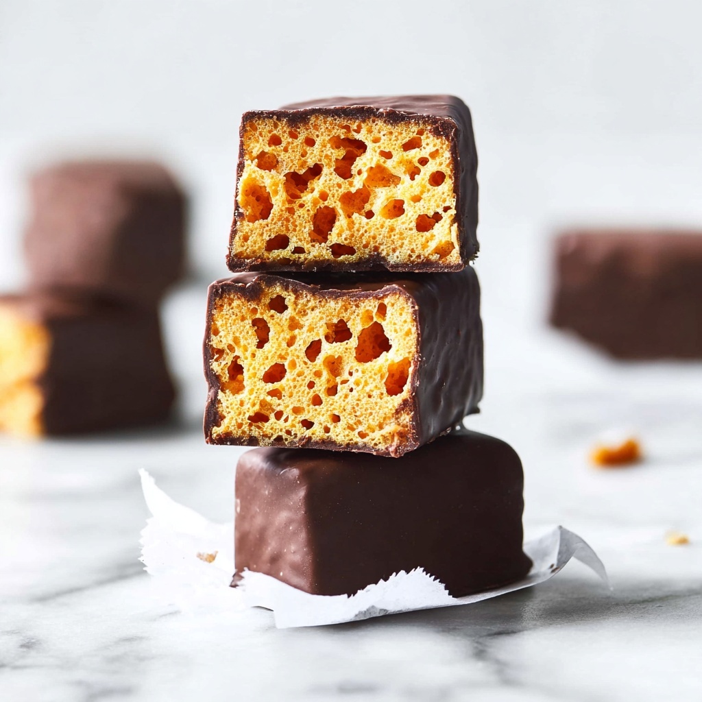 Vegan Crunchie Bars Recipe - Recipe Image