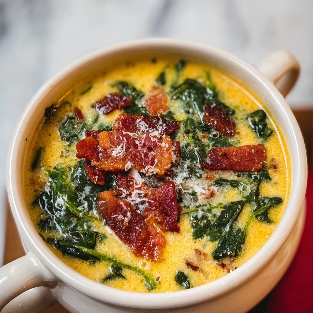 Instant Pot Keto Tuscan Soup Recipe - Recipe Image