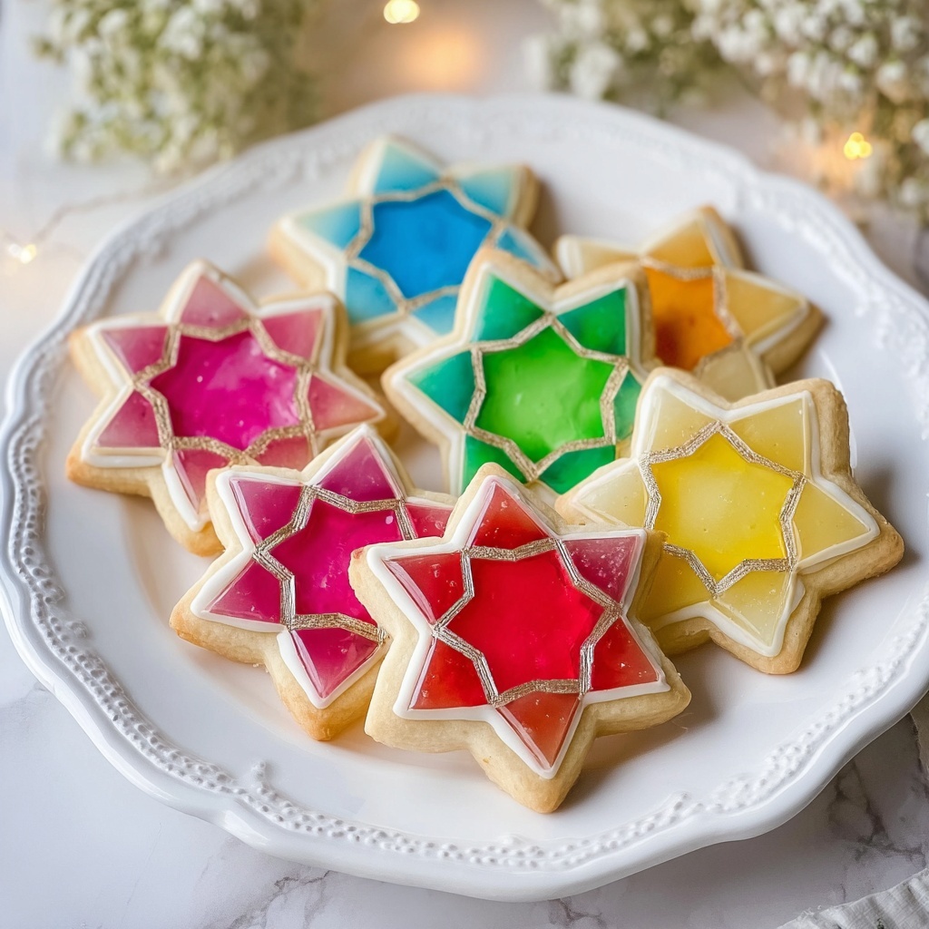 Stained Glass Cookies Recipe - Recipe Image