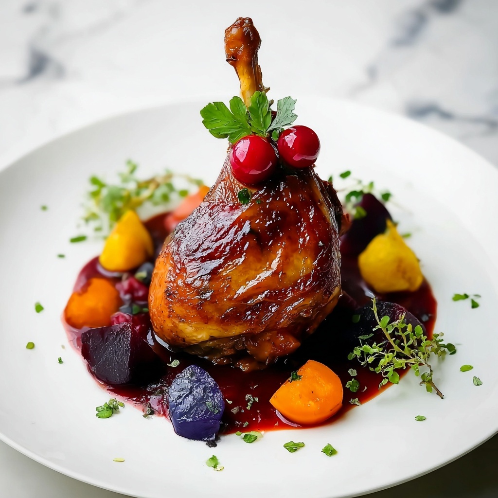 Roast Partridge with Red Currant Sauce Recipe - Recipe Image
