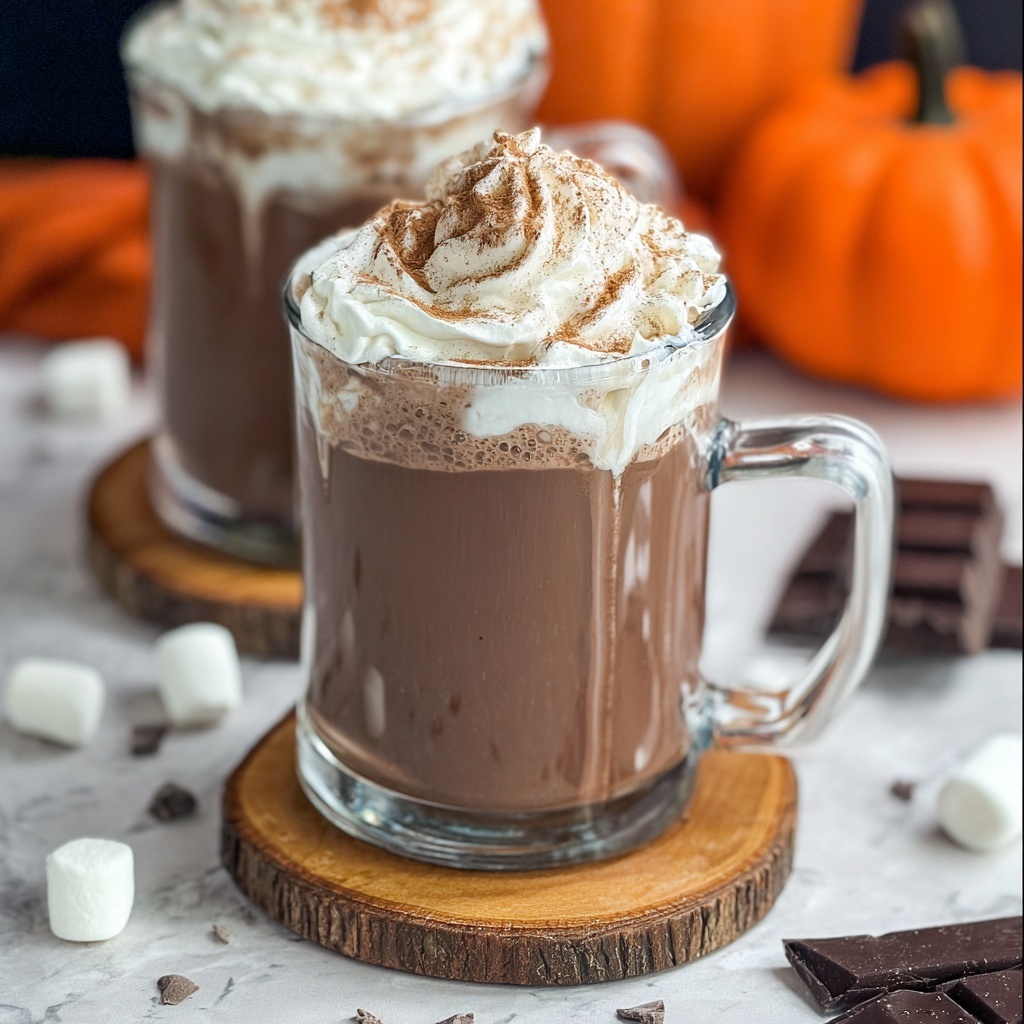 Pumpkin Hot Chocolate Recipe - Recipe Image