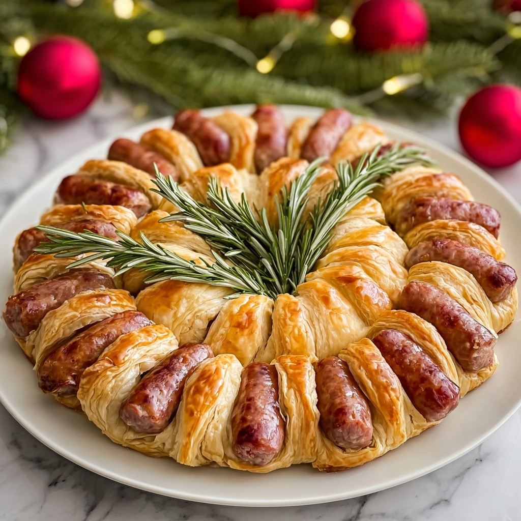 Candy Cane Pigs in a Blanket Recipe - Recipe Image