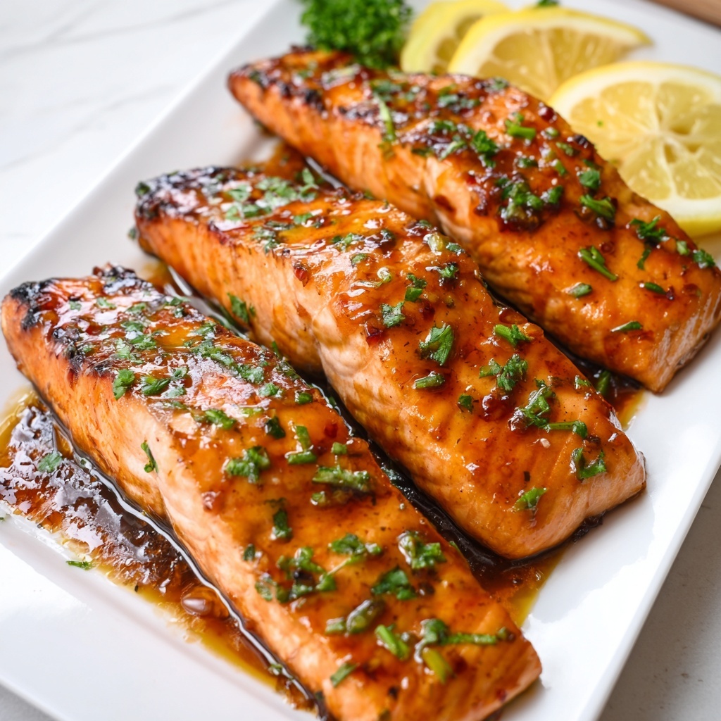 Honey Glazed Salmon Recipe - Recipe Image