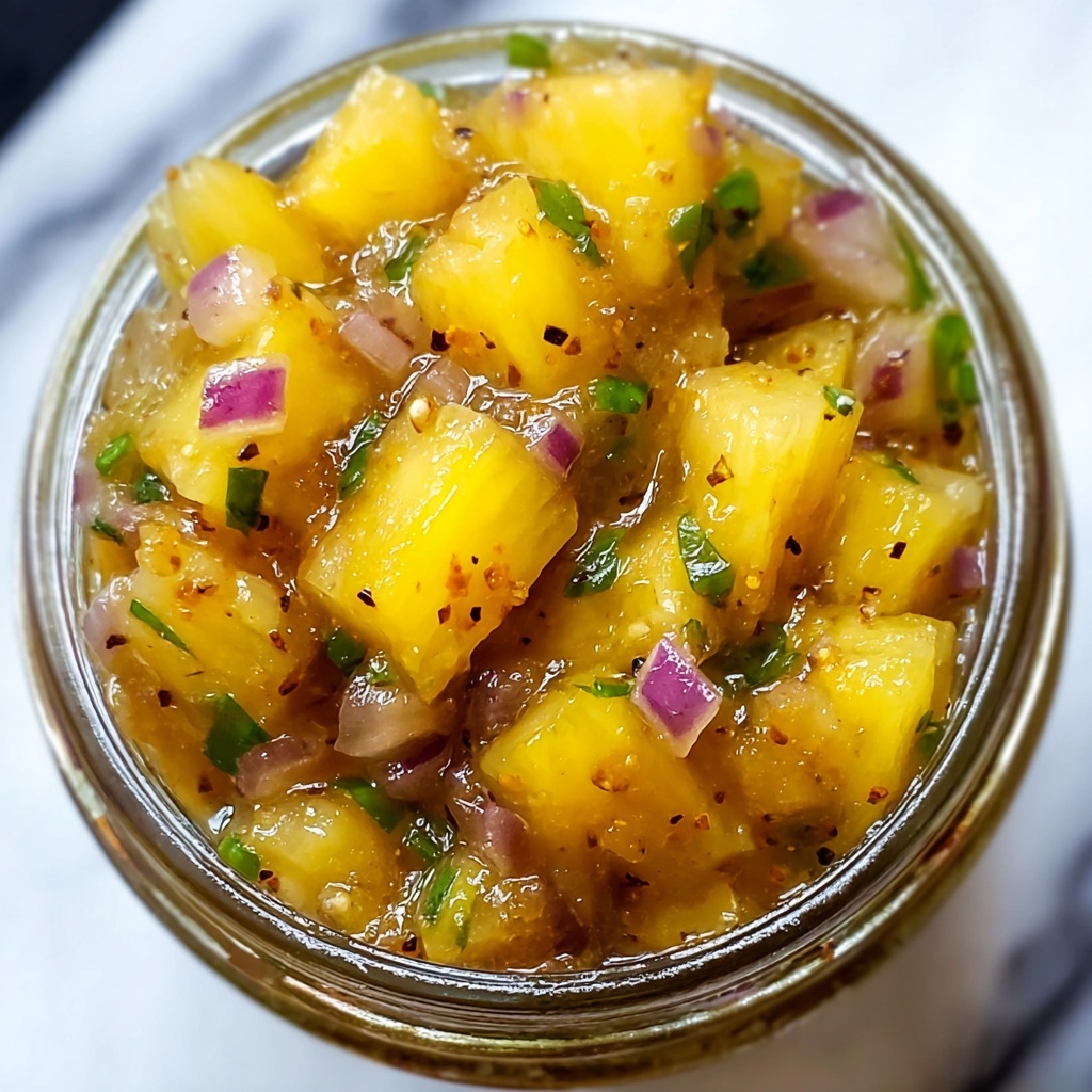 Spicy Pineapple Jalapeño Chutney Recipe - Recipe Image