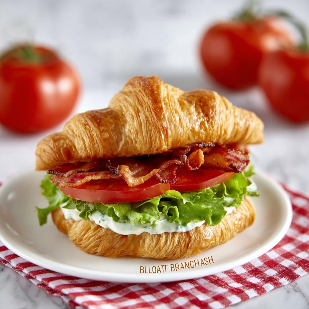 BLT Ranch Croissants Recipe - Recipe Image