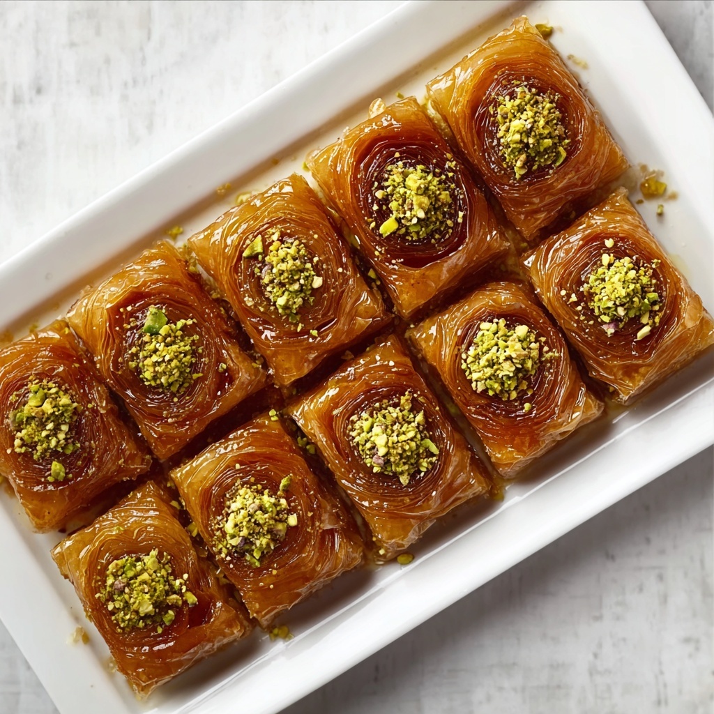 Baklava Scrolls with Five Ingredients Recipe - Recipe Image