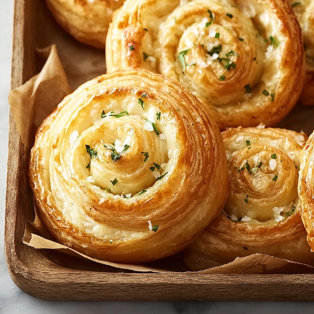 Cheesy Garlic Cruffin Bliss for Irresistible Snacking Recipe - Recipe Image