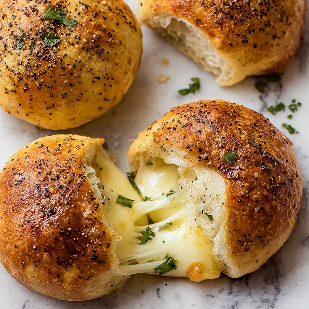 Stuffed Cheese Bread Recipe - Recipe Image