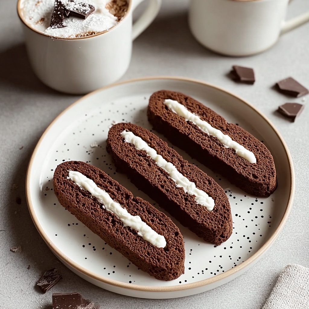 Hot Chocolate Biscotti: The Ultimate Flavorful Dunking Treat Recipe - Recipe Image