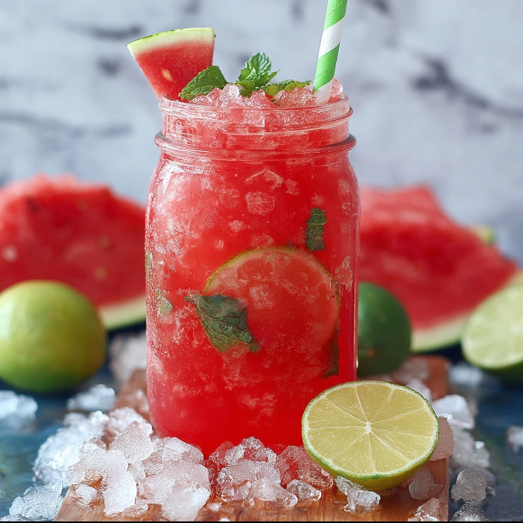 Watermelon Lemonade: The Ultimate Refreshing Summer Drink Recipe - Recipe Image