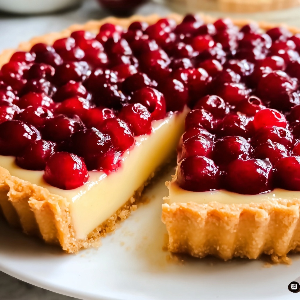 Perfect Cherry Tart Recipe - Recipe Image