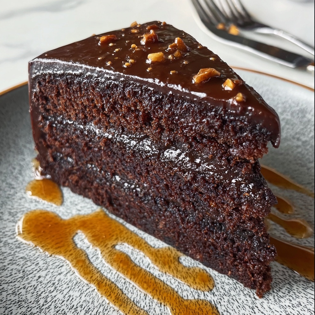 Dark Honey Date Cake with Spiced Syrup Recipe - Recipe Image