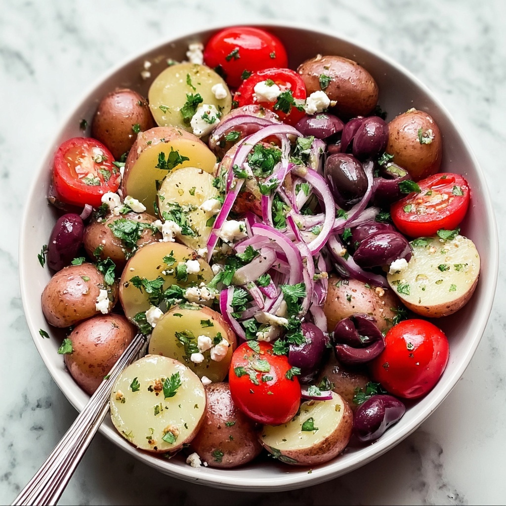 Mediterranean Potato Salad Recipe - Recipe Image