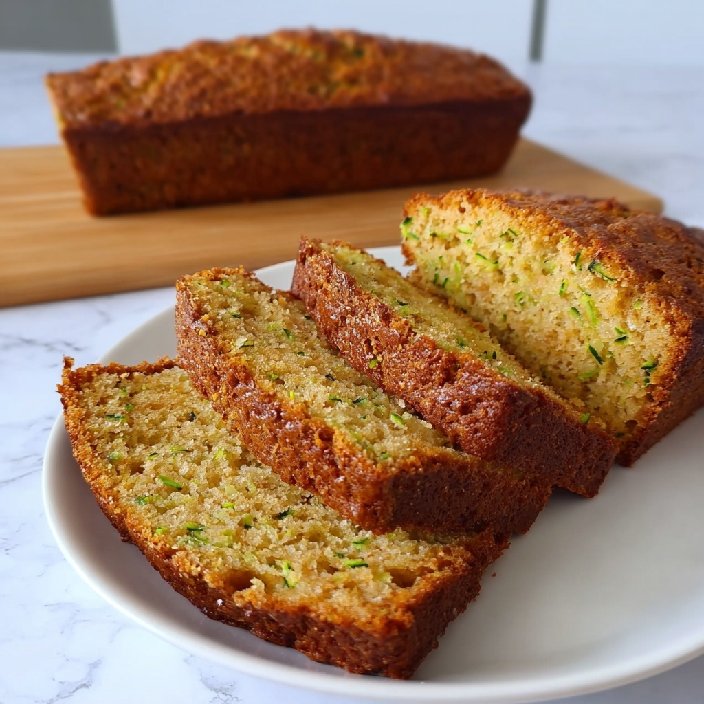 Moist Healthy Zucchini Bread Recipe for a Delightful Snack Recipe - Recipe Image