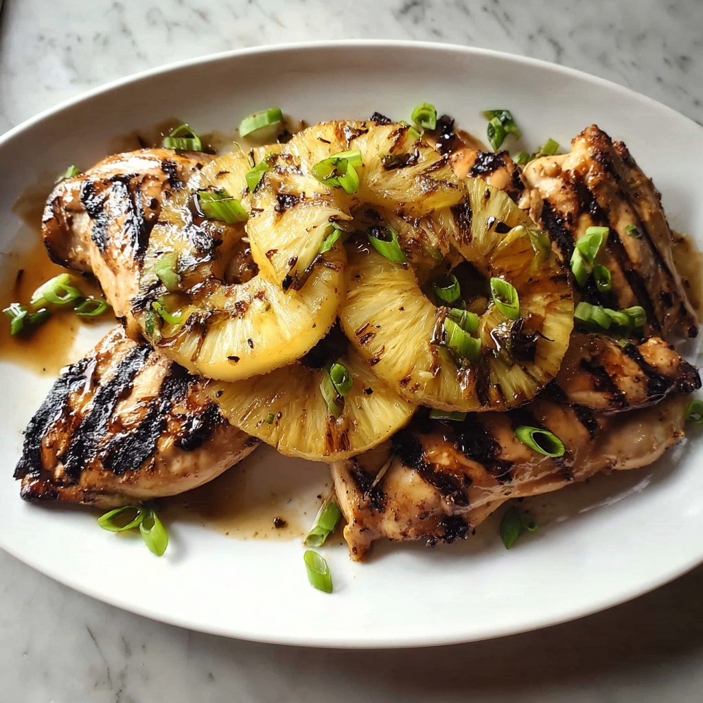 Grilled Aloha Chicken and Pineapple Recipe - Recipe Image