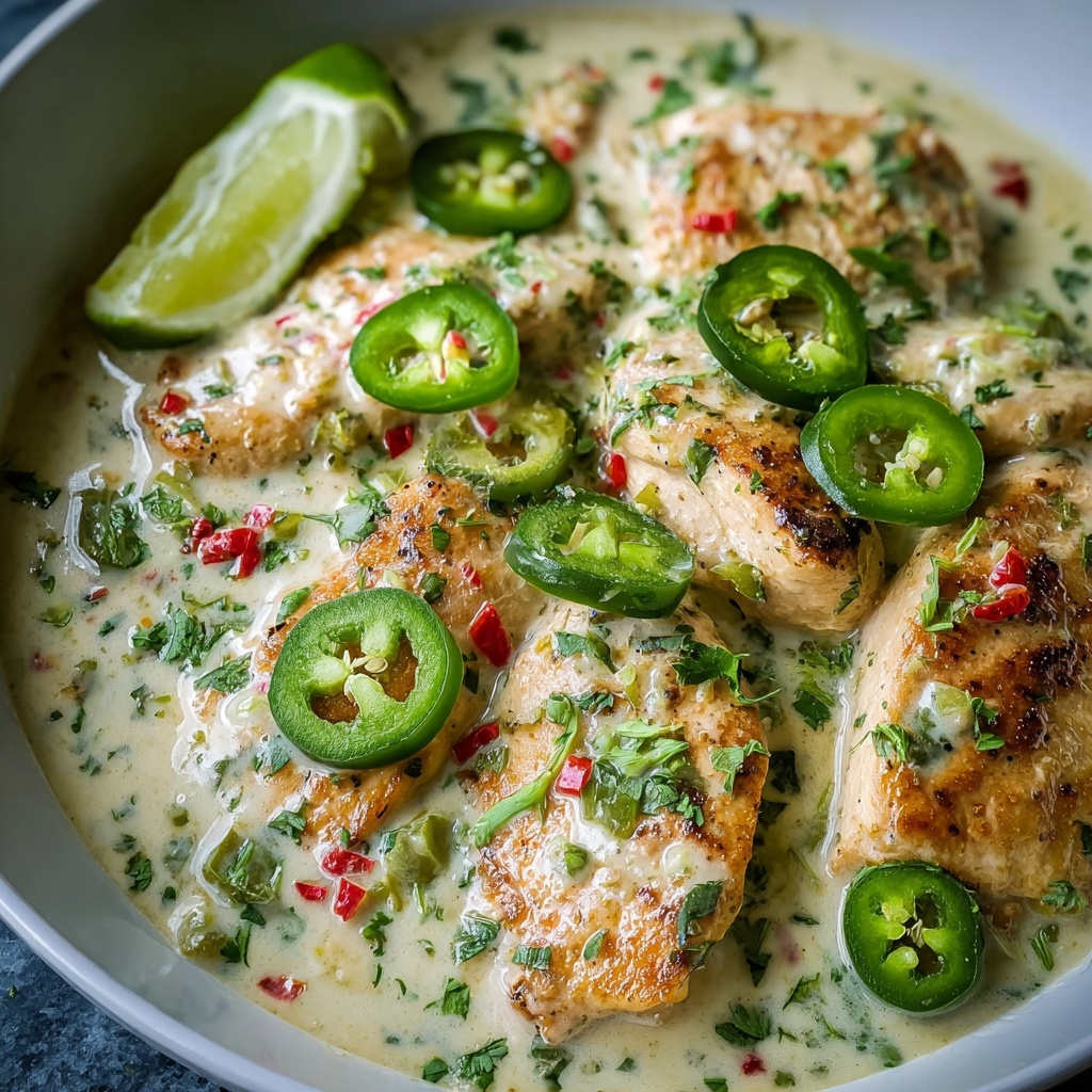 Creamy Jalapeño Chicken Skillet Recipe - Recipe Image
