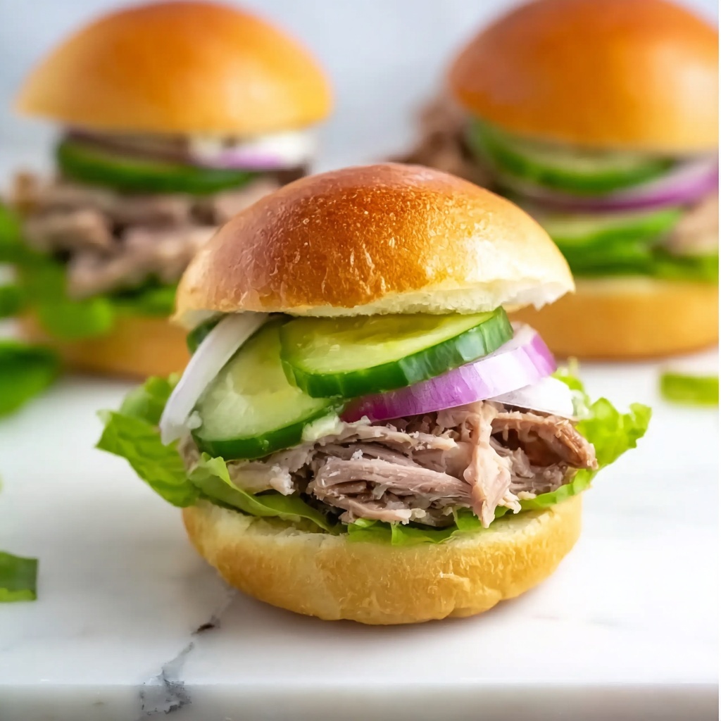 Tuna Salad Sliders Recipe - Recipe Image