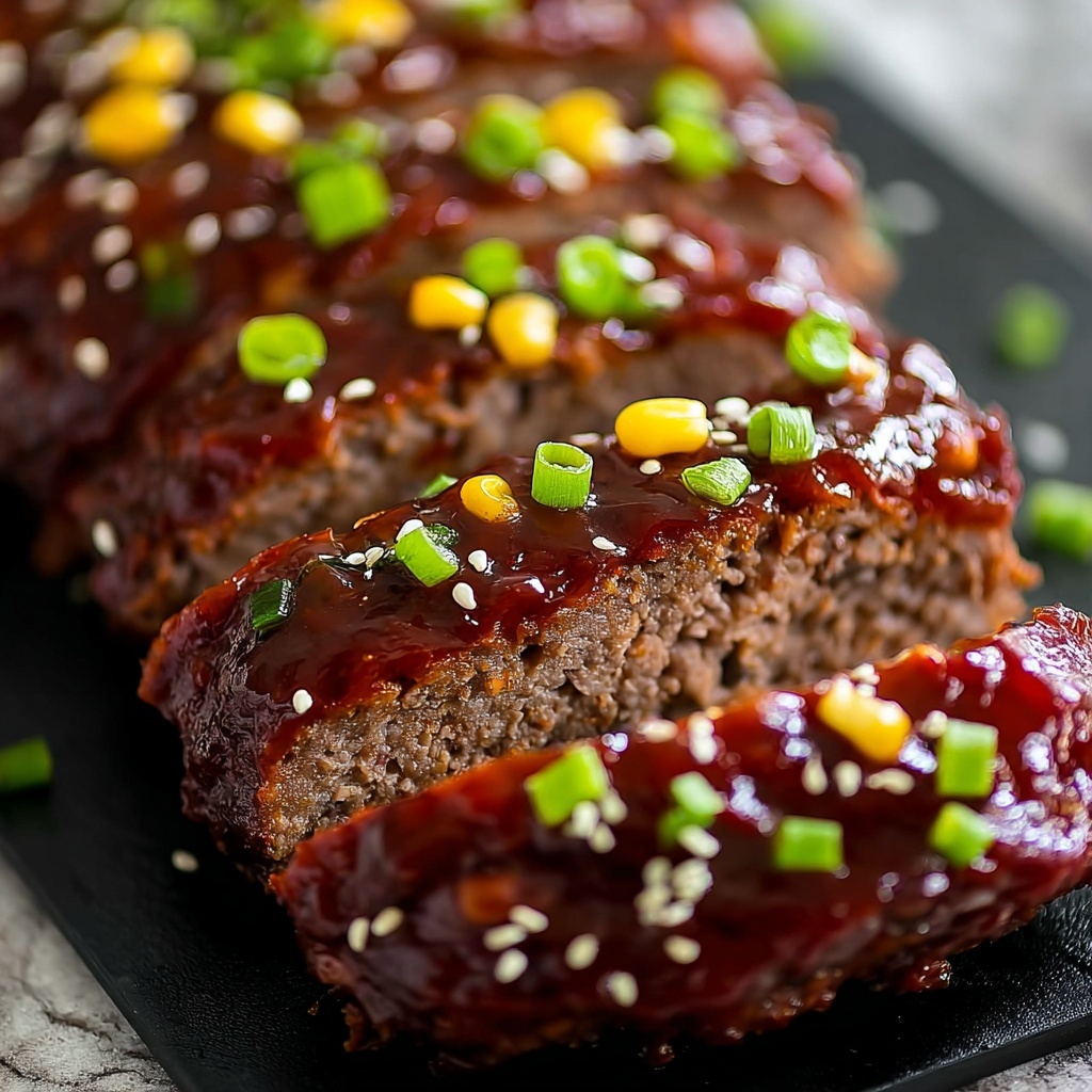 Korean BBQ Meatloaf: A Delicious Twist on a Classic Comfort Food Recipe - Recipe Image