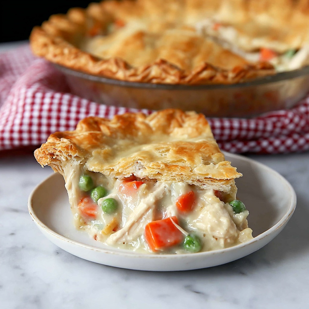 Easy Chicken Pot Pie Recipe - Recipe Image