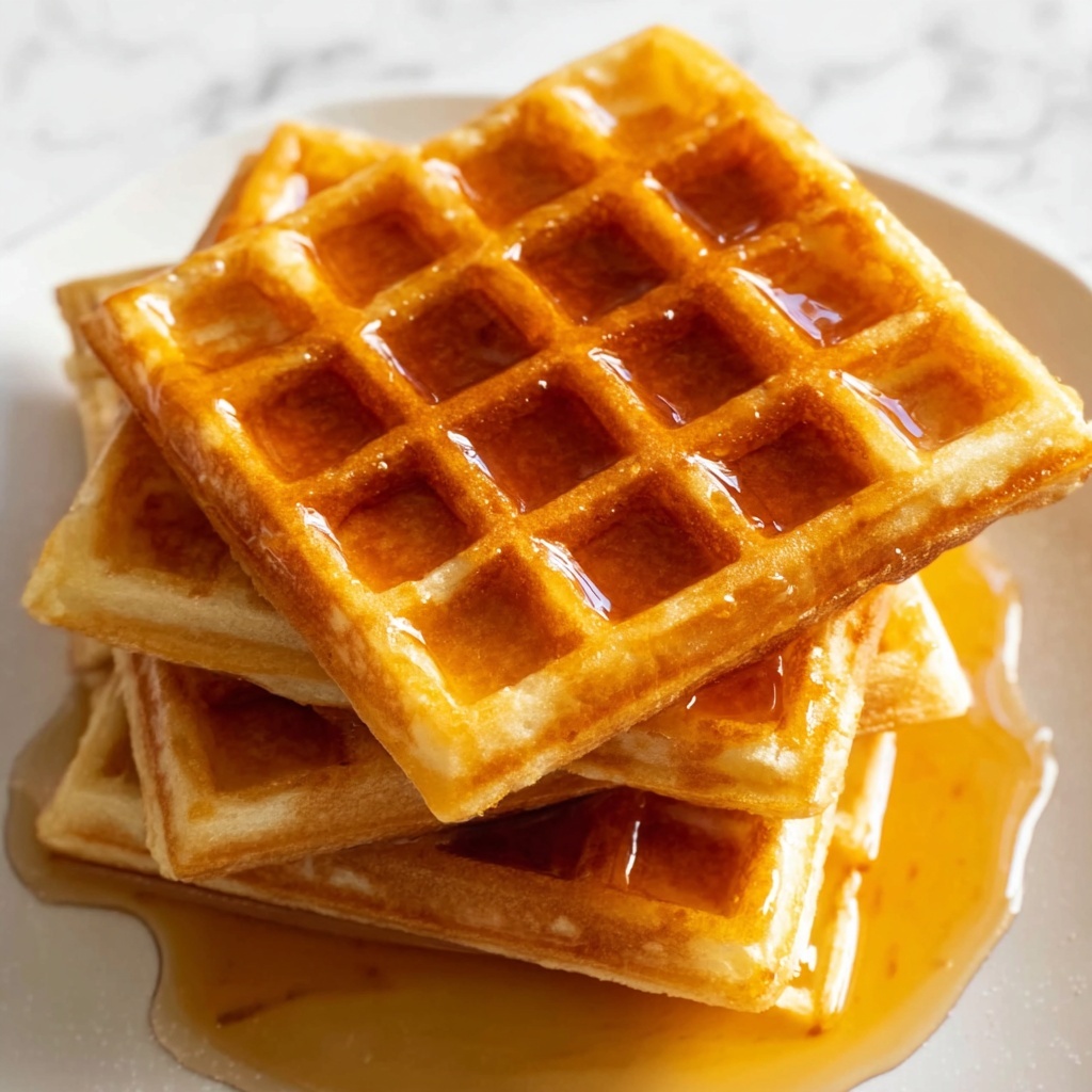 Easy Gluten-Free Oat Waffles Recipe - Recipe Image