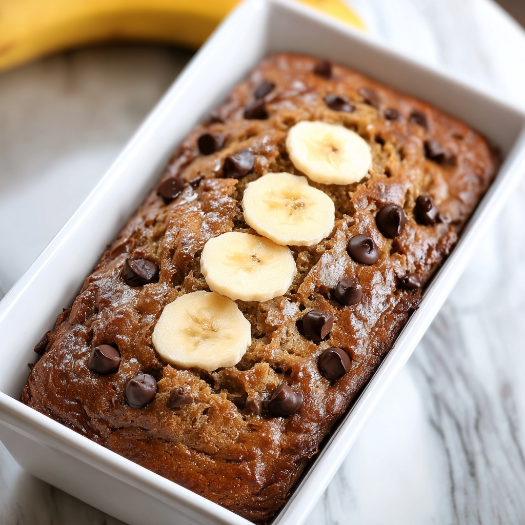 Flourless Banana Bread Recipe - Recipe Image
