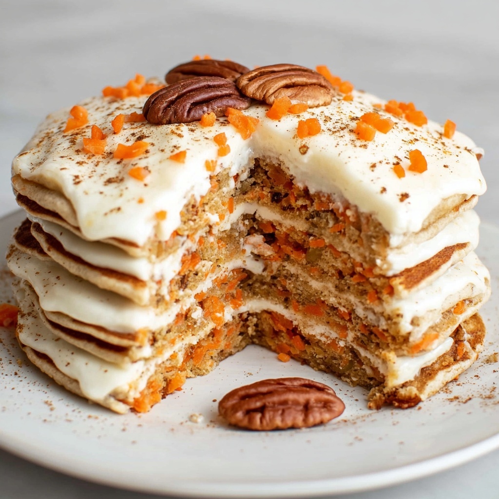 Carrot Cake Protein Pancakes Recipe - Recipe Image