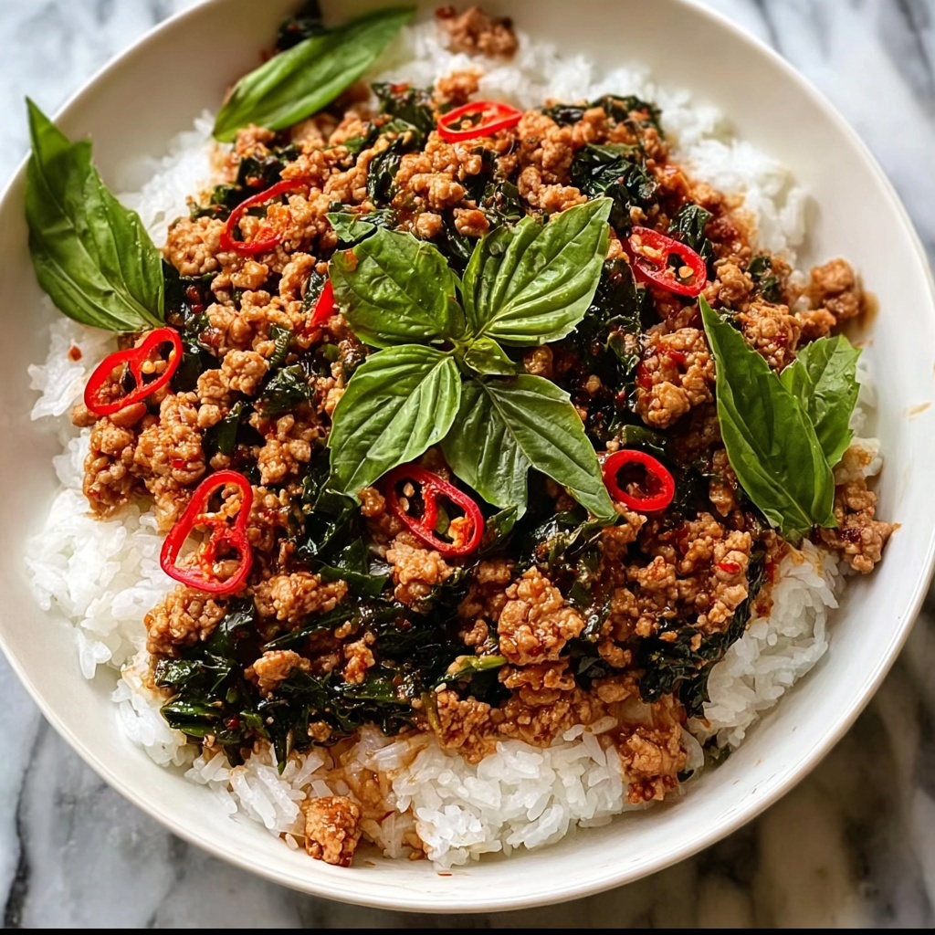 Thai Basil Chicken Recipe - Recipe Image