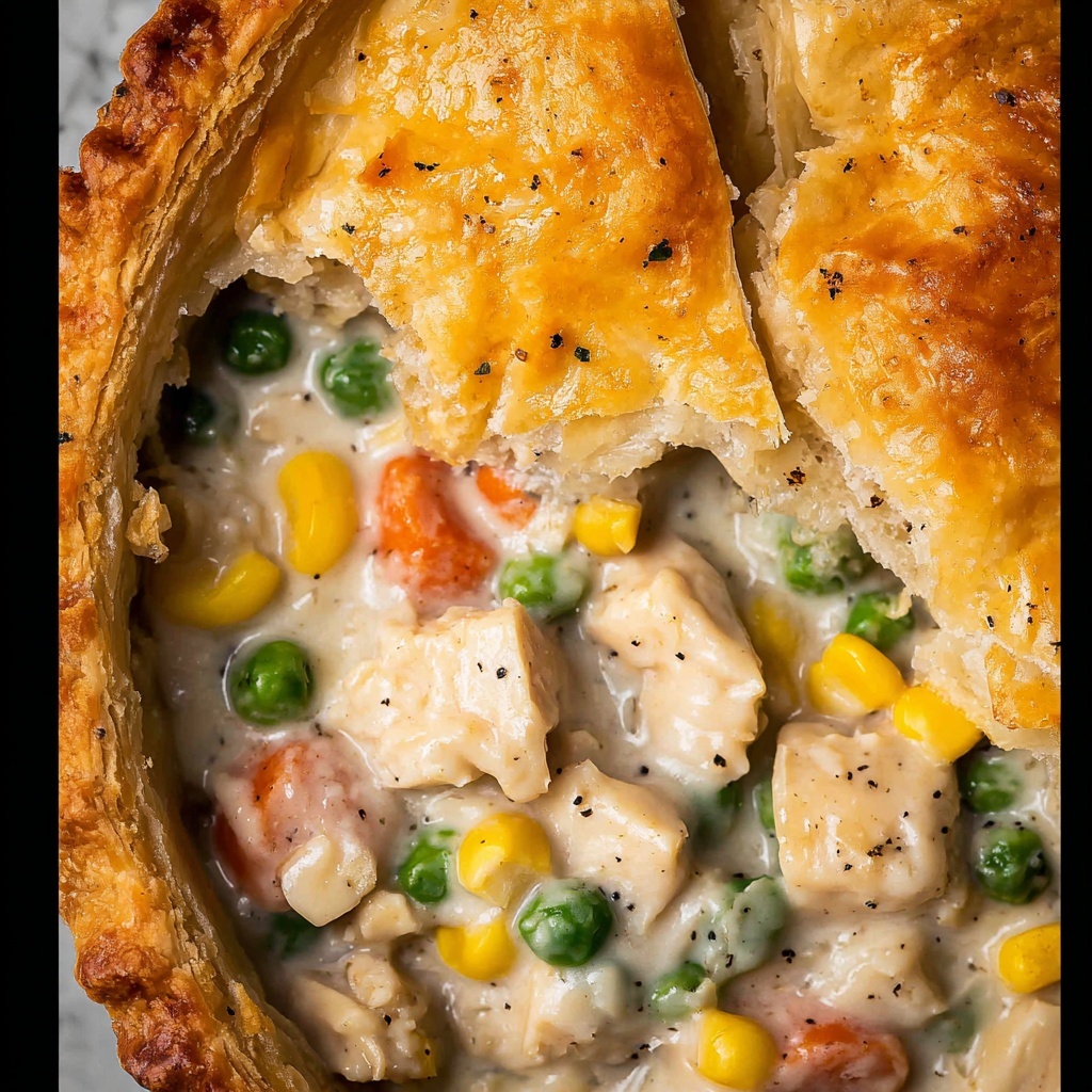Easy Turkey Pot Pie Recipe - Recipe Image