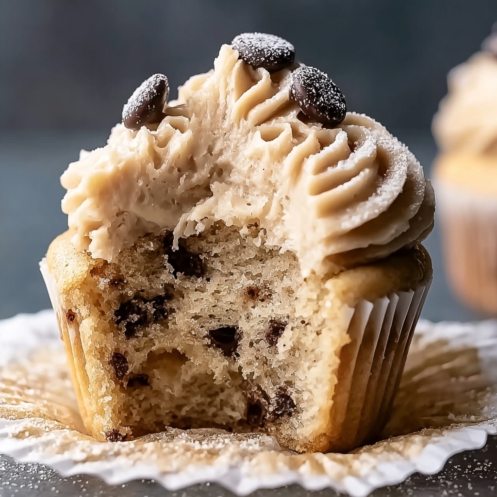 Cookie Dough Cupcakes Recipe - Recipe Image