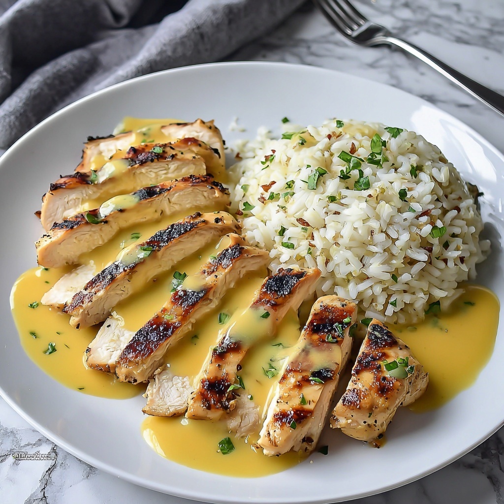 Honey Mustard Chicken Rice Recipe - Recipe Image