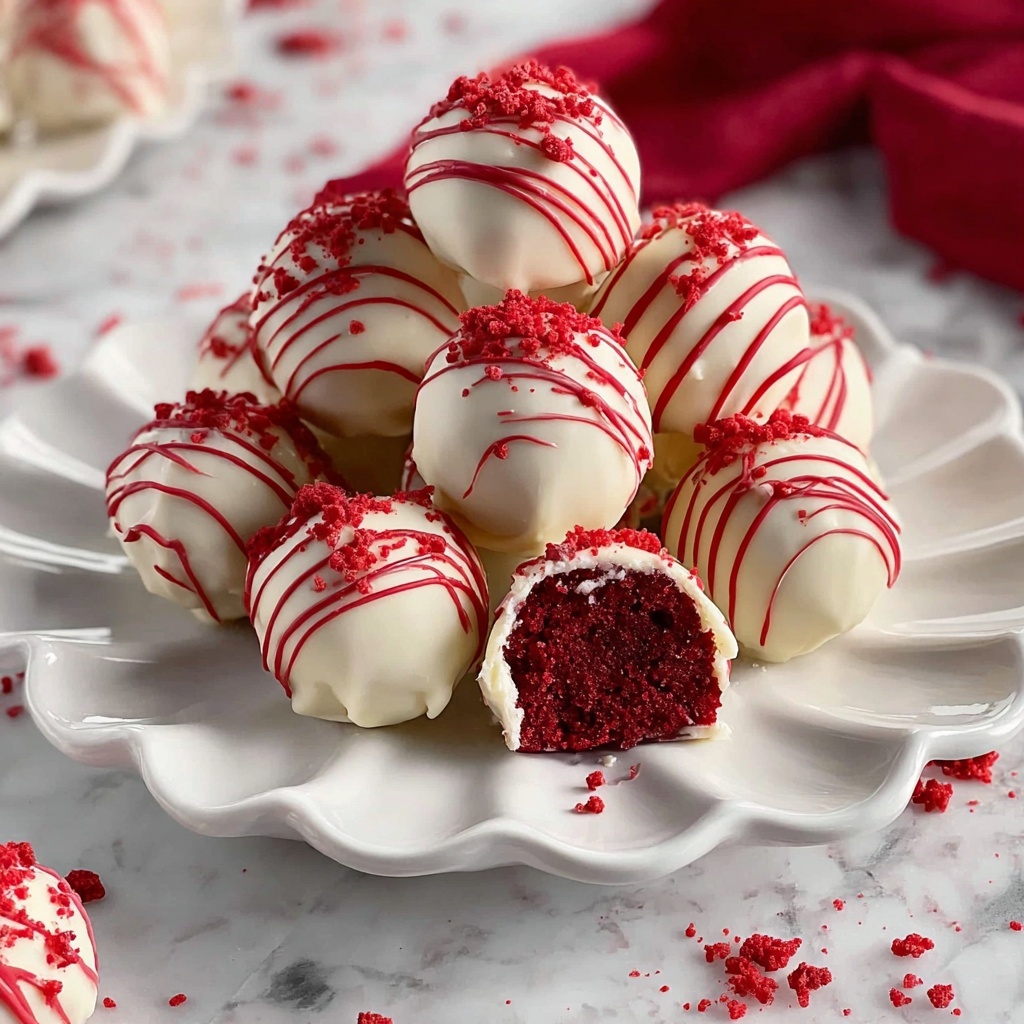 Red Velvet Cake Balls Recipe - Recipe Image