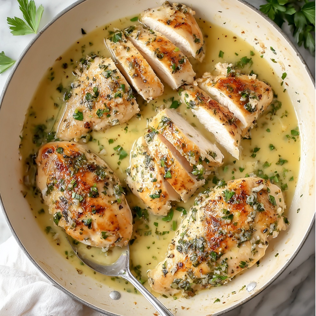 Creamy Garlic Chicken Recipe - Recipe Image